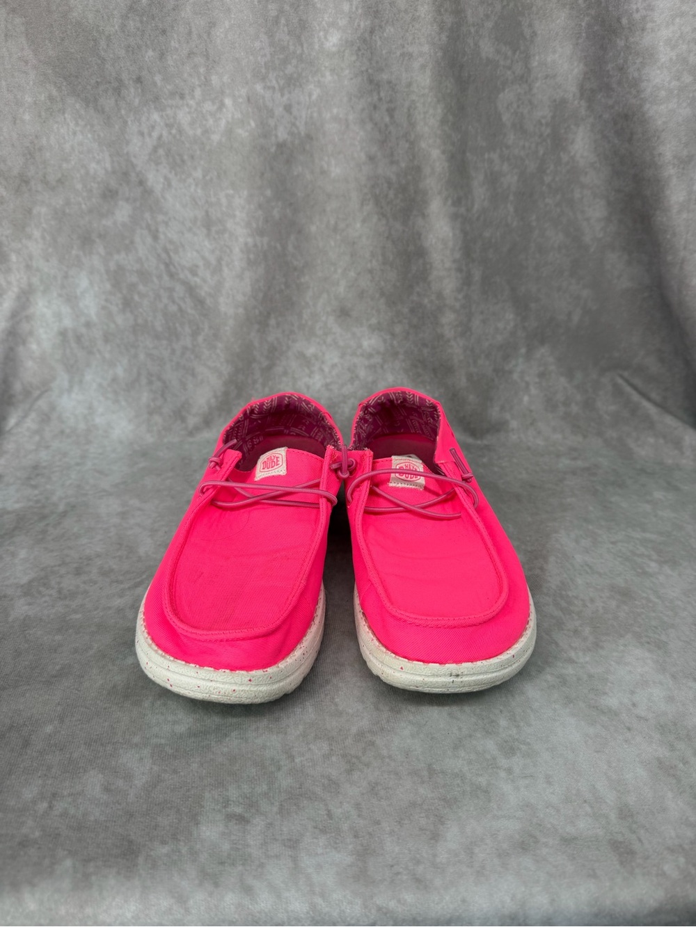 Hey Dudes Hot Pink Casual Slip-On Sneakers